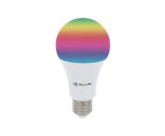 Tellur TLL331011 Ampoule LED Smart WiFi, App pour Smartphone, Compatible avec Amazon Alexa et Google Assistant, Ã©quivalent 100 W, Blanc/Chaud/RGB, 1000LM, RÃ©gulateur dintensitÃ©, E27