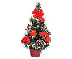 Foret EnchantÃ©e 5VRD155RO Sapin de Table DÃ©core Rouge 30 cm