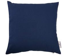 Tom Tailor 580746 Housse pour coussin T-Dove Bleu foncé 60 x 60 cm