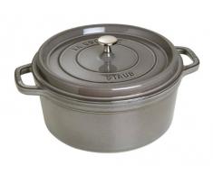 Staub 1102818 Cocotte Ronde Gris Graphite 28 cm