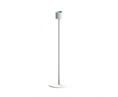 Cooee Design Bougeoir INOX Blanc 9 cm