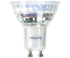 Philips Spot LED Culot GU10, 4,6W Ãquivalent 50W, Blanc, IntensitÃ© Variable