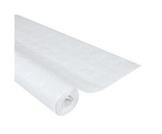 Viphome Nappe Damassée 1.18x20m-25g-Blanc, Blanc, 118 x 2000