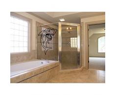 TATOUTEX 3613241406479 Sticker Mural, Noir, L 80cm x H 112cm