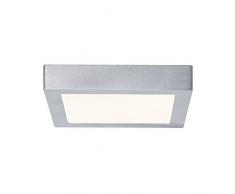 Paulmann 70649 WallCeiling Lunar Panneau LED, 225x225mm, 15,4W, 230V, Chrome mat, Alu