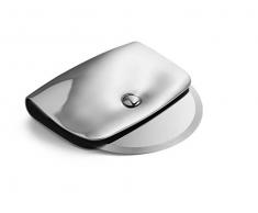 Alessi Vs04 Taio Roulette Coupe-pizza en Acier Inoxydable 18/10 Brillant , lame en Acier Aisi 420