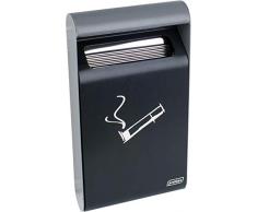 Probbax AT-0222-DGRY Cendrier ExtÃ©rieur en Epoxy GalvanisÃ© 3 L