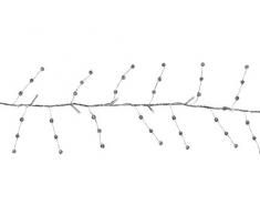 Markslöjd 702468 Guirlande lumineuse décorative en plastique 0,06 W intégré, transparent/blanc chaud 900 x 0 x 0 cm