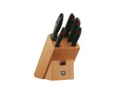 Zwilling 32380-000 Bloc Couteaux Bois Naturel 6 piÃ¨ces Twin Point