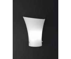 Wofi 4172.01.06.0000 Zibo Applique Verre G9 Blanc 40 W 16 x 8 x 20 cm