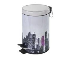 Wenko 21393100 Midtown Poubelle à Pédale 3 L 15 x 15 x 27 cm