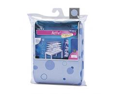 Widex 649 Housse de Repassage Nappe Coton Molleton sur alu Mousse, Multicolore, 130 x 65 x 2 cm