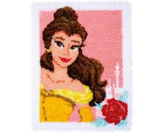 Vervaco Kit Tapis au Point nouÃ© Disney Belle