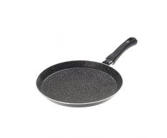 ALLUFLON Tradition Italie Crepiere, Aluminium, Noir, 22Â cm