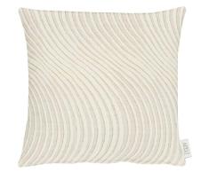 Apelt Housse de Coussin Polyester, Ivoire, 40 x 40 x 0,2 cm