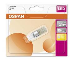 Osram 4058075812062 Ampoule LED Plastique 2,60 W G9 Transparent 9 pièces