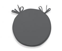 Soleil docre 009233 ALIX Dessus de chaise bistrot Polyester Anthracite 40 cm