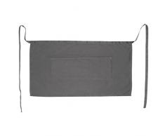 eBuyGB Tablier de barbier Court, Coton, Gris, Lot de 10