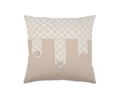 Lovely Casa Lolita Coussin, Coton, Lin, 40 x 40 cm