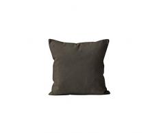 Soleil docre Alix Housse, Coussin, Polyester, Marron, 60 x 60 cm
