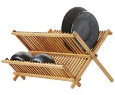 Point-Virgule PV-BAM-0913 Bamboo Egouttoir, 42x33x26cm, Bambou, Brun