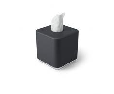 Umbra 1009280-152 Boîte à mouchoirs, Chrome/Noir,