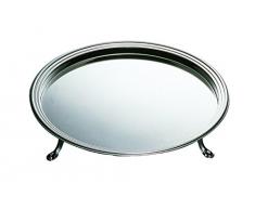 Mepra 20096740 Plateau Rond avec Socles cm 40 Palace