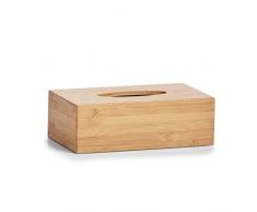 Zeller 2057785 Boîte pour Mouchoir en Papier/Bambou Marron 27,5 x 15,5 x 8,5 cm