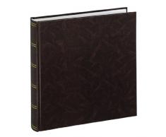 Hama Album photo Birmingham (album grand format, 30 x 30 cm, 100 pages, pour 400 photos au format 10 x 15 cm) Marron