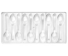 Ibili 799402 Conico Cucharillas Moule pralinÃ© Polycarbonate Clair 30 x 14 x 2 cm