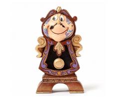 Disney Traditions 4049621 Figurine Keeping Watch/Cogsworth Figurine Multicolore 11 cm
