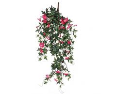 MICA Decorations 953492 Pétunia haengend l80b20h15 Fuchsia Plante en Plastique, Polyester, 80 x 20 x 15 cm