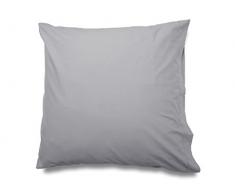 Camille 553013 Camille Taie dOreiller Coton Gris 65 x 65 cm