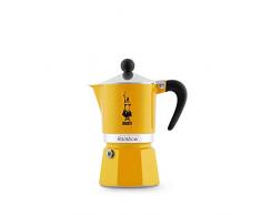 Bialetti 8.00636E+12 CafetiÃ¨re Italienne, Aluminium, Jaune, 3 Tasses