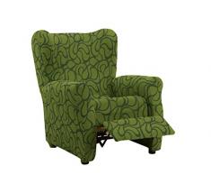 Martina Home Housse Fauteuil Relax 32x8x42 cm Vert