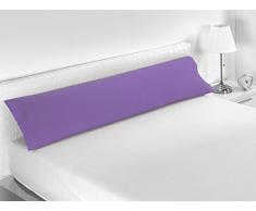 SABANALIA Combina Taie doreiller (Disponible en Plusieurs Tailles) 135-155 x 45 Lilas