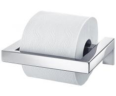 Blomus 68838 Dérouleur de Papier Toilette Menoto Argent Poli, Acier Inoxydable, 17 x 14 x 5 cm