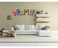 pinkelephant Autocollant Mural Comic 094 â Funny Scene Whap. â Sticker Mural 58 x 18 cm