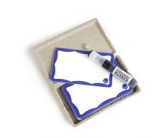 MTN Stickers permanents WTF : Cadre Bleu.