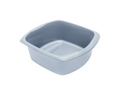 Addis Eco Grand bac Ã Vaisselle rectangulaire 100% Plastique recyclÃ© Gris Clair 9,5 l