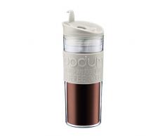 Bodum - 11101-913 - Mug de Voyage Plastique - 0,45 L - Blanc