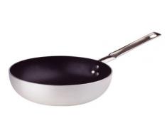 Agnelli PoÃªle ÃvasÃ©e Haute avec Manche en Acier Inoxydable DiamÃ¨tre 200 Mm cod.FAMA11BSEL20