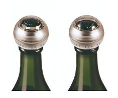 LAtelier du Vin 95075-5 Bouchon Technique Bubble Indicator, Verre, Gris, 0,7 x h 2,5 cm