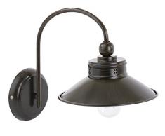 Mathias 3310097 APPLIQUE BARSAC ROUILLE P31H25, Métal, E27, P31-H25 cm