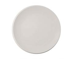 Villeroy & Boch 10-4264-2680 NewMoon Assiette gourmette moderne en porcelaine Blanc 32 cm