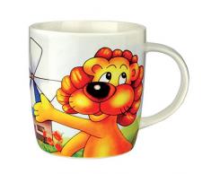 Bino B83310 Tasse avec Lion, Porcelaine, Multicolore