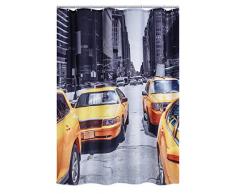 RIDDER New York Rideau de Douche, Polyester, Multicolore, 180x200 cm