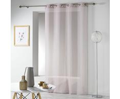 douceur dintÃ©rieur panneau a oeillets 140x240 cm etamine telma taupe