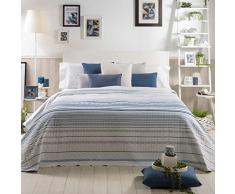Sancarlos Couvre-lit boutis Cama de 150 cm Bleu