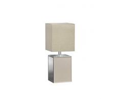 Fischer&Honsel 50258 Lampe de table, Verre, 40 W, Goldfarben